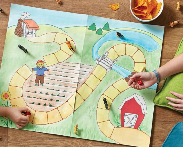 DIY-Brettspiele für Kinder. Wie man aus Papier macht, Ideen