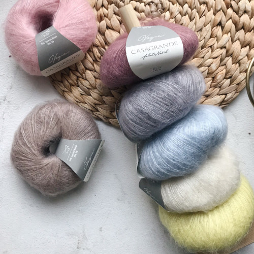 Was man aus Mohair mit Stricknadeln für Frauen stricken kann, Häkeln für Anfänger. Schemata, Modelle