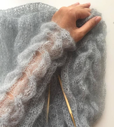 Was man aus Mohair mit Stricknadeln für Frauen stricken kann, Häkeln für Anfänger. Schemata, Modelle