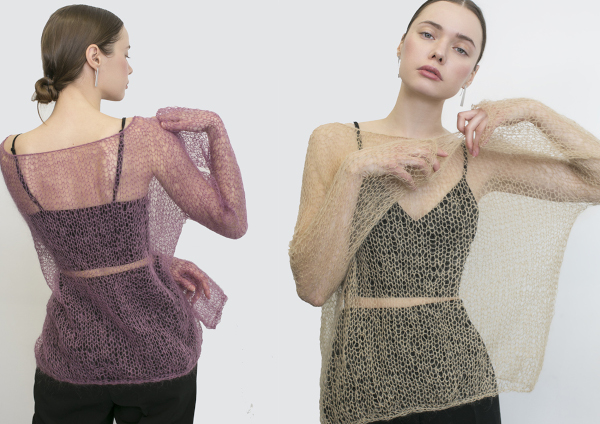 Was man aus Mohair mit Stricknadeln für Frauen stricken kann, Häkeln für Anfänger. Schemata, Modelle