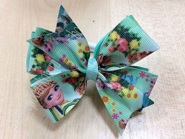 Schleifen aus Ripsband mit eigenen Händen 2,5-4-5 cm, Schule für Mädchen