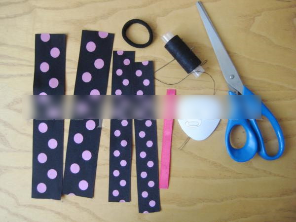 Schleifen aus Ripsband mit eigenen Händen 2,5-4-5 cm, Schule für Mädchen