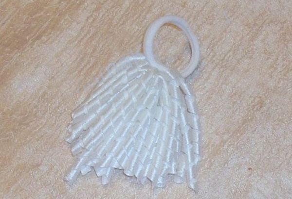 Schleifen aus Ripsband mit eigenen Händen 2,5-4-5 cm, Schule für Mädchen