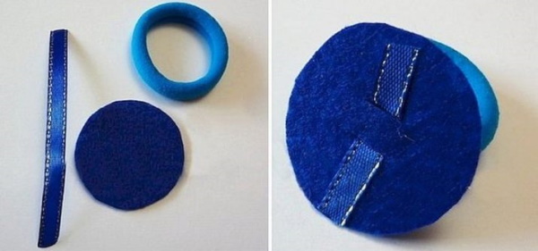 Schleifen aus Ripsband mit eigenen Händen 2,5-4-5 cm, Schule für Mädchen