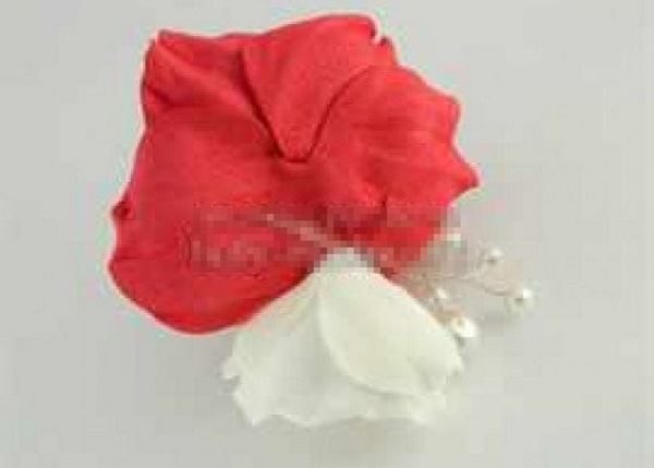 DIY Boutonniere für den Bräutigam, Hochzeitsgäste aus Blumen, Satinbändern, Foamiran