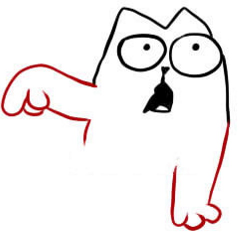 Wie man Simons Katze mit einem Bleistift Schritt für Schritt für Anfänger zeichnet