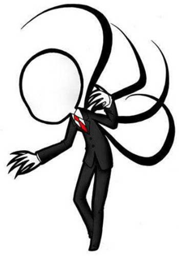 Wie man Slenderman vom Bleistift etappenweise zeichnet