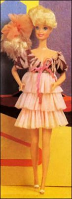 DIY-Kleidung für Barbie-Puppen. Muster, wie man aus Stoff näht