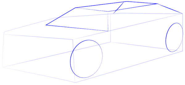 Wie man Bugatti Veyron, Divo, Chiron mit einem Bleistift zeichnet