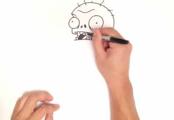 Wie man ein gruseliges Monster mit einem Bleistift Schritt für Schritt für Anfänger zeichnet