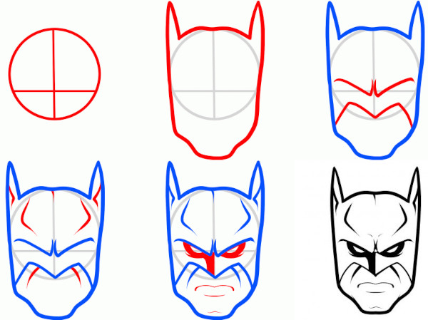 Wie man einen Superhelden (Marvel Superheroes) mit einem Bleistift Schritt für Schritt für Kinder zeichnet
