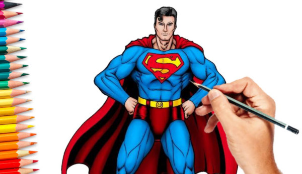 Wie man einen Superhelden (Marvel Superheroes) mit einem Bleistift Schritt für Schritt für Kinder zeichnet