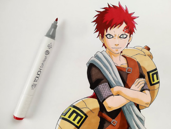 Wie man Naruto-Figuren mit einem Bleistift Schritt für Schritt für Anfänger zeichnet