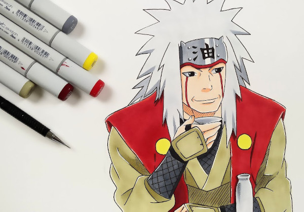 Wie man Naruto-Figuren mit einem Bleistift Schritt für Schritt für Anfänger zeichnet