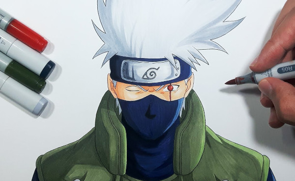 Wie man Naruto-Figuren mit einem Bleistift Schritt für Schritt für Anfänger zeichnet