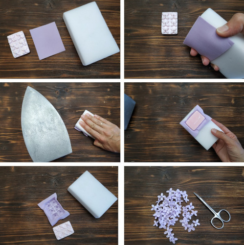 DIY Foamiran-Lampe. Meisterkurse
