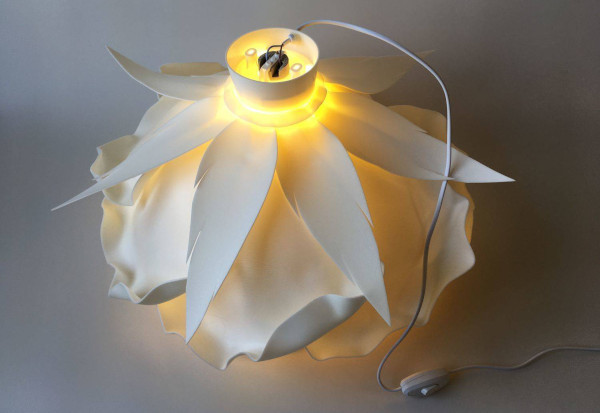 DIY Foamiran-Lampe. Meisterkurse