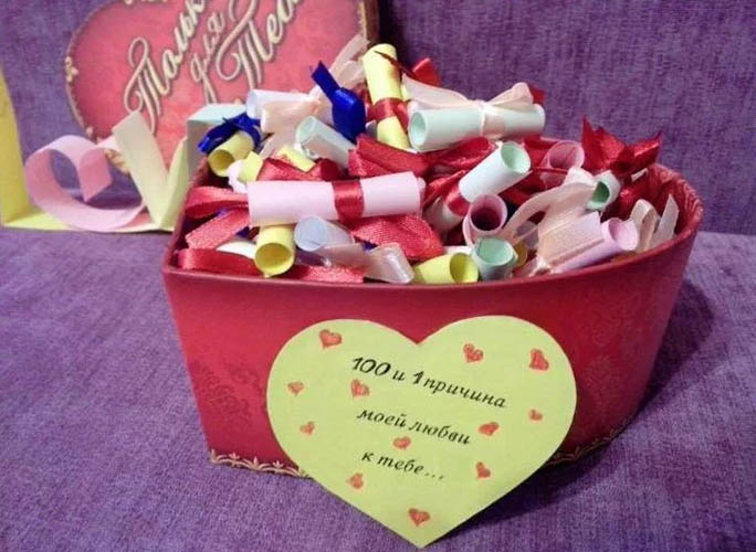 Ein Geschenk für ein 18-jähriges Mädchen, originell, von Hand gefertigt