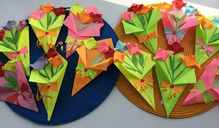 Einfache DIY-Bastelarbeiten für Mama im Kindergarten