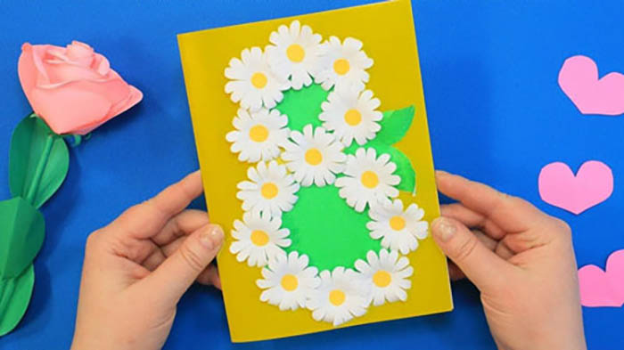 Einfache DIY-Bastelarbeiten für Mama im Kindergarten