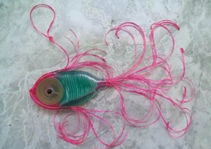 Fisch aus einer Pipette. Zubereitung, Anleitung