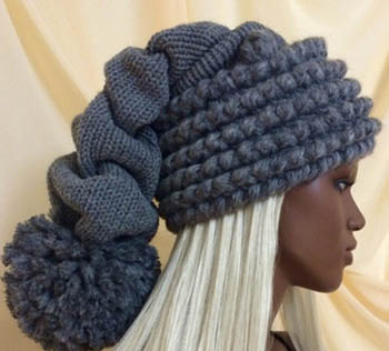 Stricken im Cloquet-Stil mit Stricknadeln und Häkeln. Schemata und Beschreibung, Muster