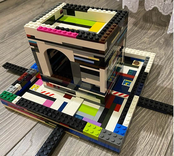Einfache LEGO-Bastelarbeiten für Kinder