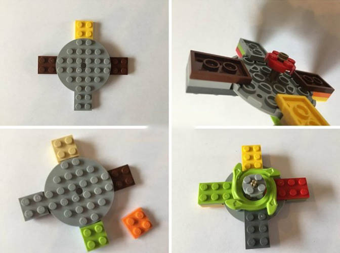 Einfache LEGO-Bastelarbeiten für Kinder