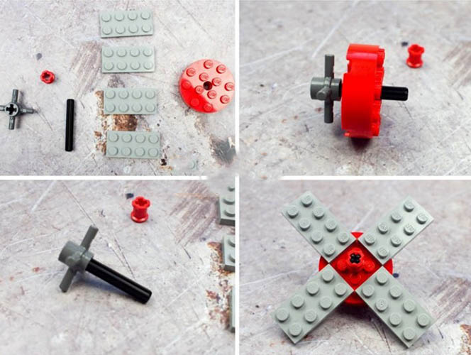 Einfache LEGO-Bastelarbeiten für Kinder