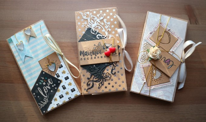 Schokoladenmaschine zum Selbermachen. Vorlage, Scrapbooking, Meisterklasse