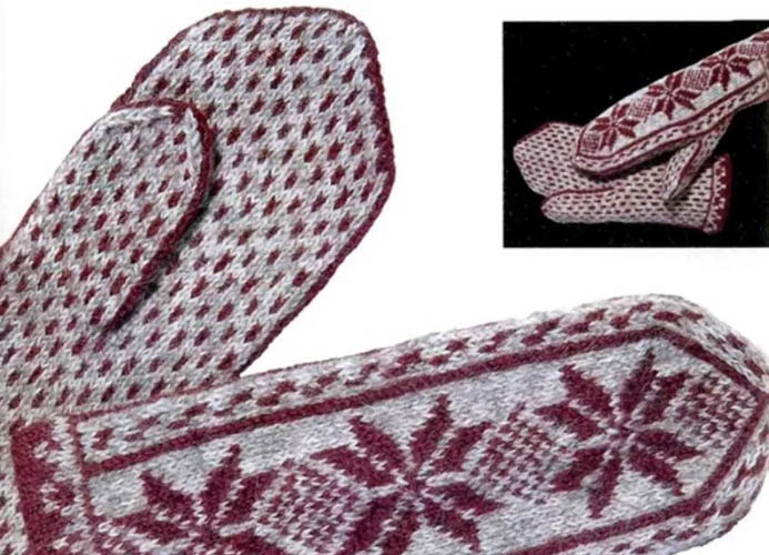 Fäustlinge für Verliebte. Strickanleitung für zwei