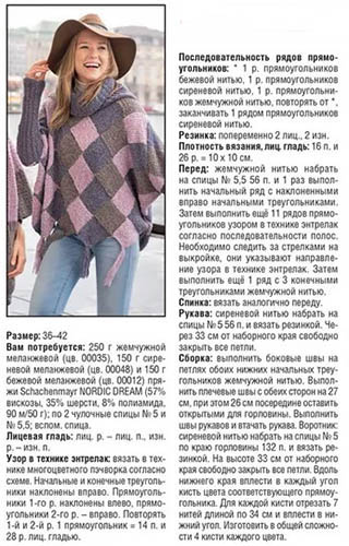 Stricken im Enterlak-Stil mit Stricknadeln für Anfänger Schritt für Schritt. Modelle, Diagramme