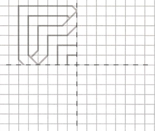Wie man mit einem Bleistift Zöpfe auf Zellen in einem Notizbuch zeichnet, Anime
