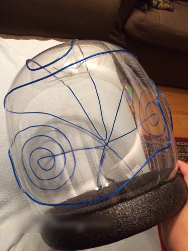 DIY Astronautenkostüm, Helm für Kinder für Kindergarten, Junge, Mädchen