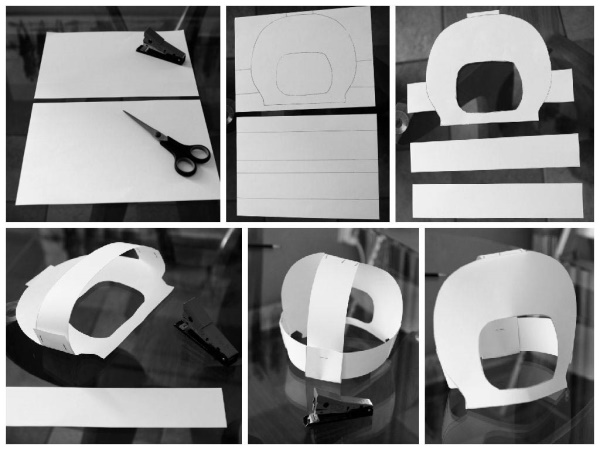 DIY Astronautenkostüm, Helm für Kinder für Kindergarten, Junge, Mädchen
