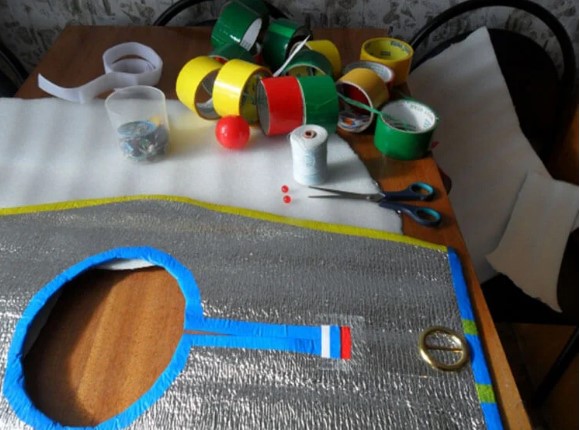 DIY Astronautenkostüm, Helm für Kinder für Kindergarten, Junge, Mädchen