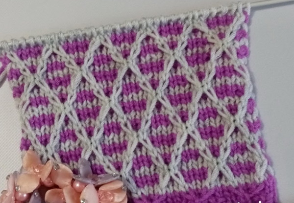 Faules Jacquardstricken. Schnittmuster mit Beschreibung für Socken, Fäustlinge, Hausschuhe, Füßlinge