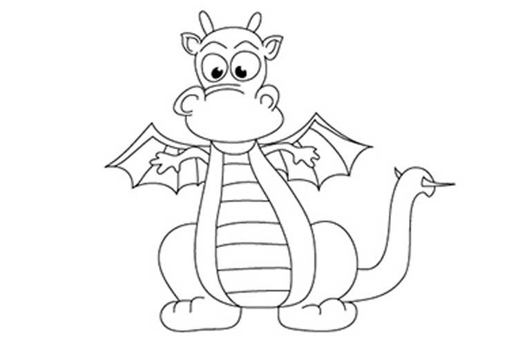 Lass uns einen Drachen zeichnen! 60 Zeichnungen für Kinder einfach, leicht Bleistift