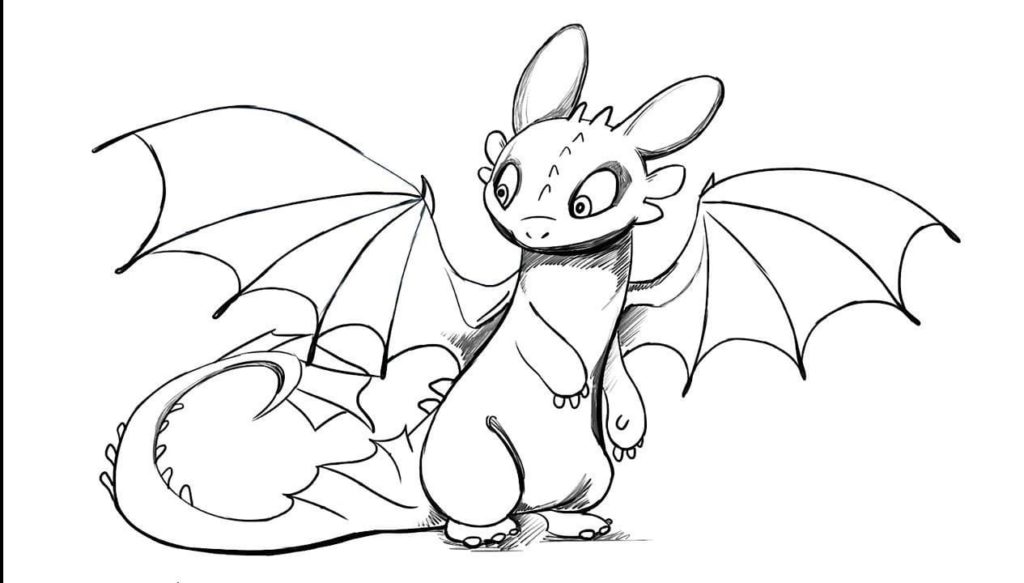 Lass uns einen Drachen zeichnen! 60 Zeichnungen für Kinder einfach, leicht Bleistift