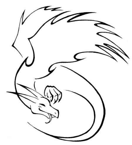 Lass uns einen Drachen zeichnen! 60 Zeichnungen für Kinder einfach, leicht Bleistift
