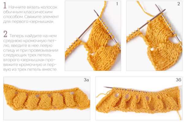 Asiatisches Ährchenstricken. Strickanleitungen für Strickjacke, Schal, Mütze