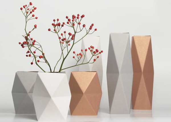 DIY-Pappvase für Kinder. Meisterklasse