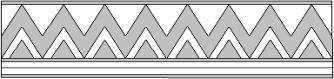 Ornament aus geometrischen Formen. 80 Muster