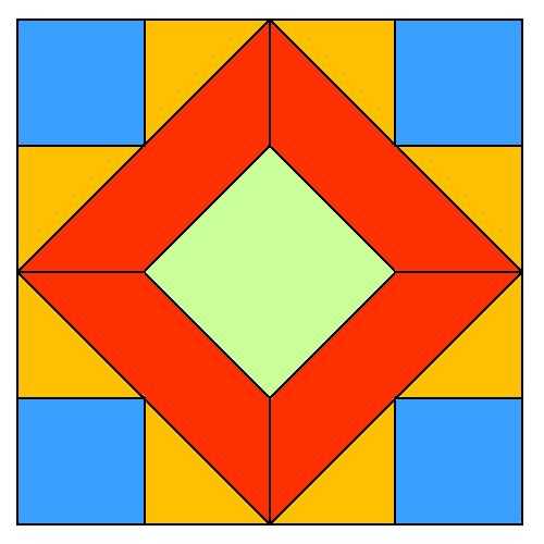 Ornament aus geometrischen Formen. 80 Muster