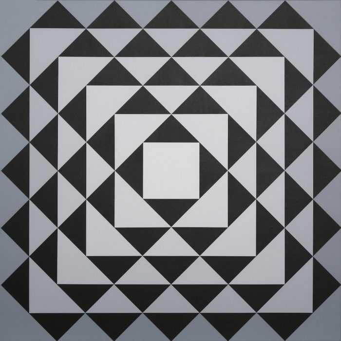 Ornament aus geometrischen Formen. 80 Muster