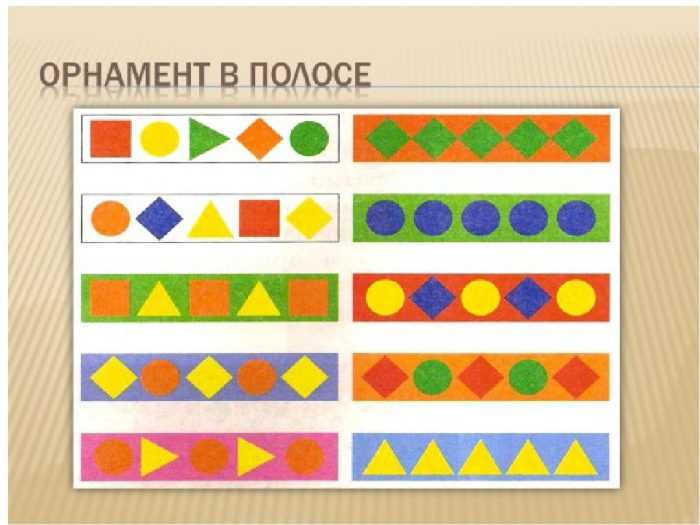 Ornament aus geometrischen Formen. 80 Muster