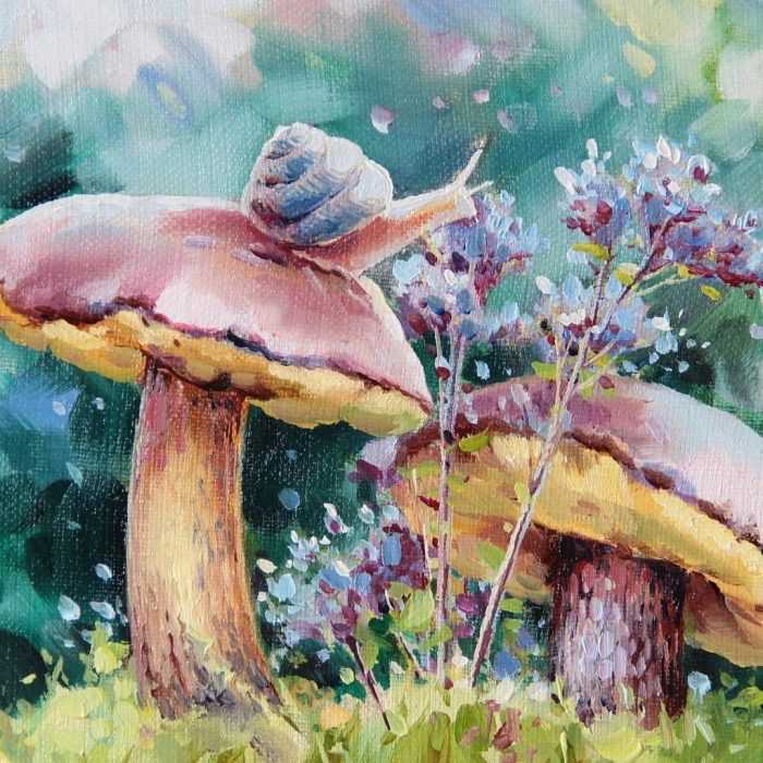 Pilze Zeichnungen mit Bleistift, Aquarell 70 Bilder