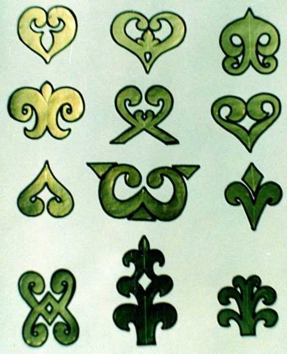 Tatarische Ornamente 80 Muster, Bilder