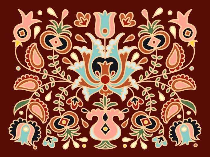 Tatarische Ornamente 80 Muster, Bilder