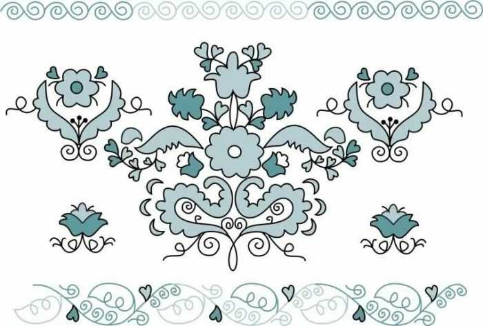Tatarische Ornamente 80 Muster, Bilder